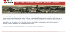 Tablet Screenshot of chronik-crainfeld.de